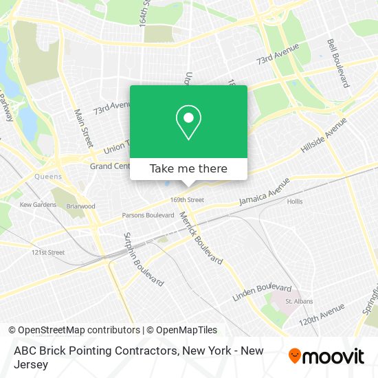 ABC Brick Pointing Contractors map