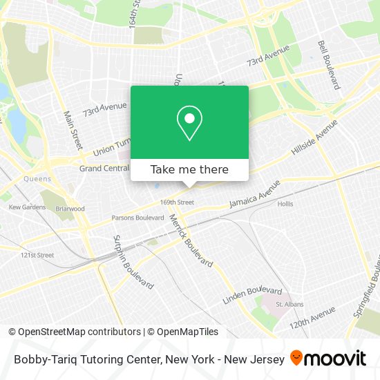 Bobby-Tariq Tutoring Center map