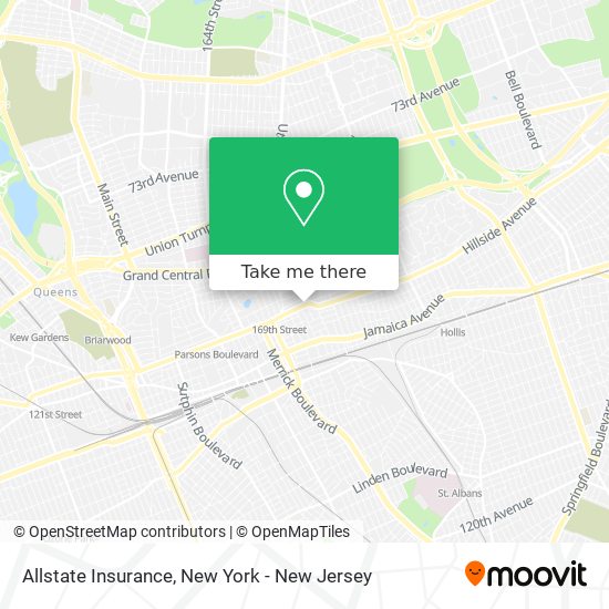 Allstate Insurance map