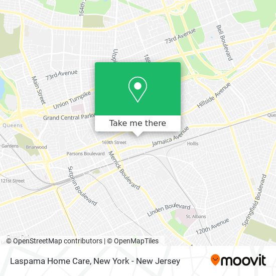 Laspama Home Care map