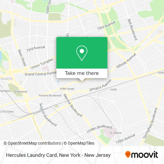 Mapa de Hercules Laundry Card