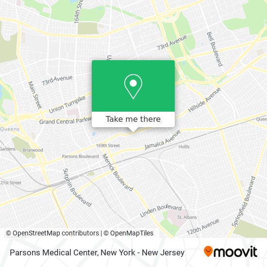 Mapa de Parsons Medical Center