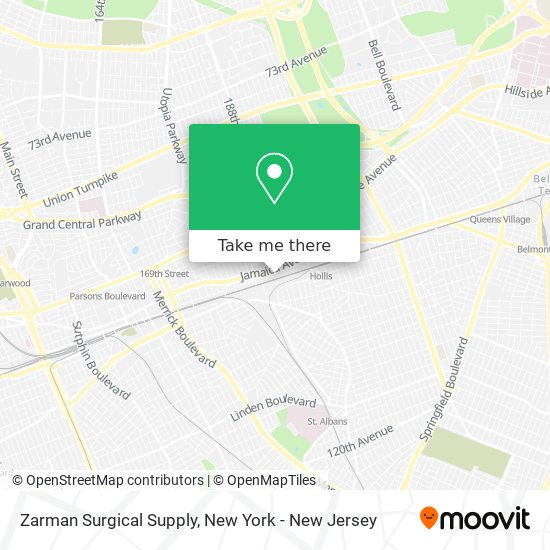 Mapa de Zarman Surgical Supply