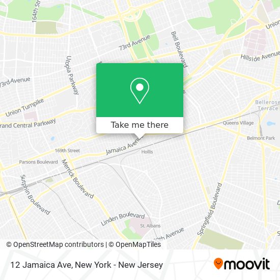 12 Jamaica Ave map