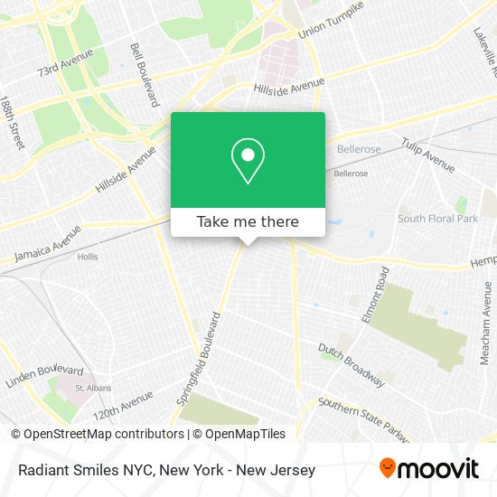 Radiant Smiles NYC map