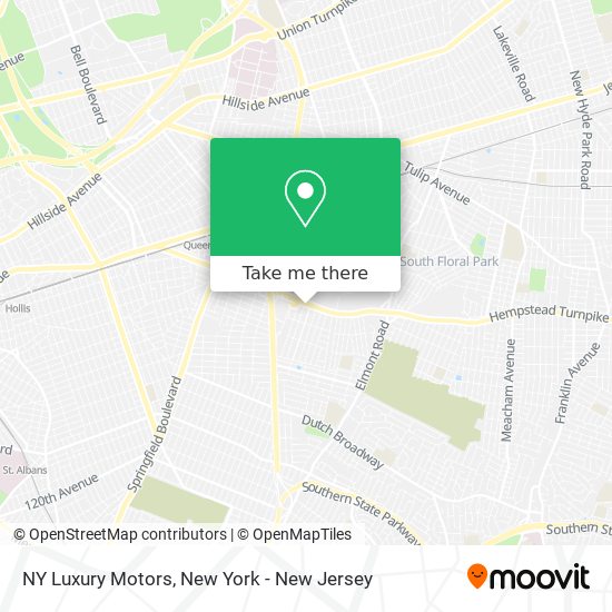 Mapa de NY Luxury Motors