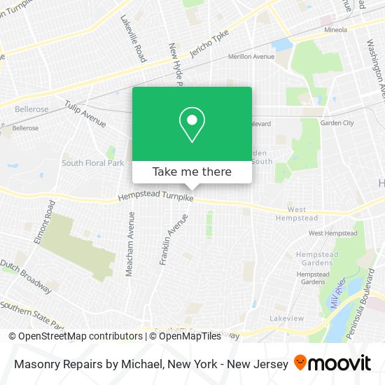 Masonry Repairs by Michael map