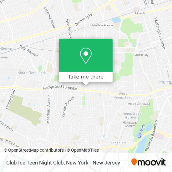 Club Ice Teen Night Club map
