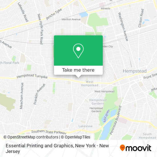 Mapa de Essential Printing and Graphics