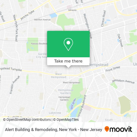 Alert Building & Remodeling map