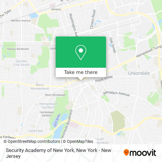 Mapa de Security Academy of New York