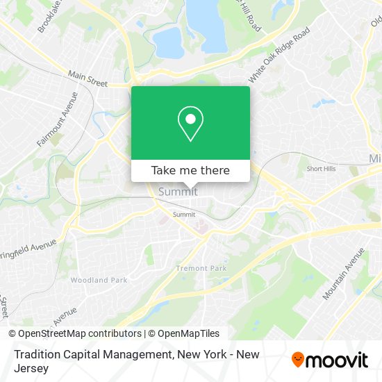 Mapa de Tradition Capital Management