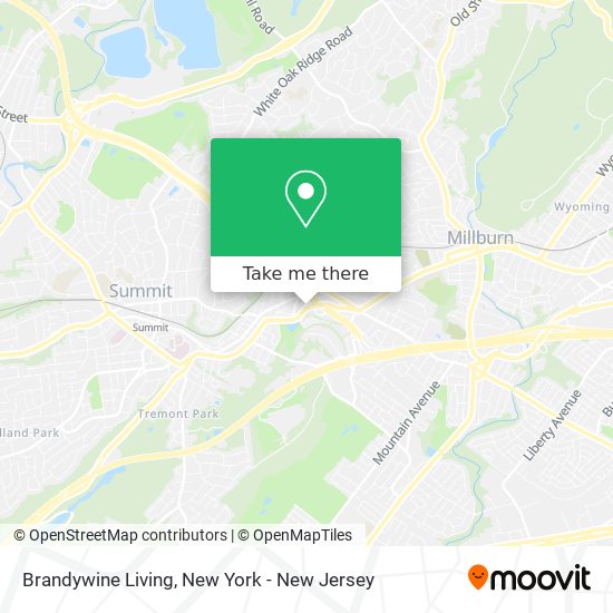 Mapa de Brandywine Living