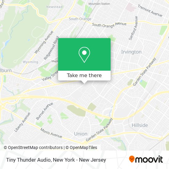 Tiny Thunder Audio map