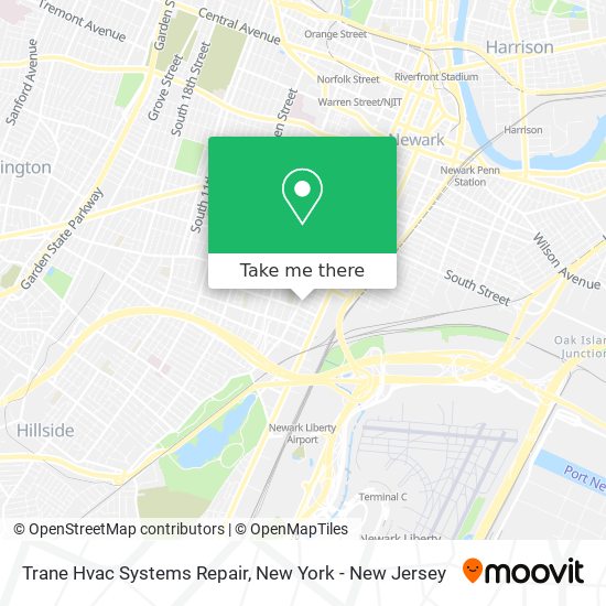 Mapa de Trane Hvac Systems Repair