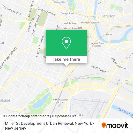 Mapa de Miller St Development Urban Renewal