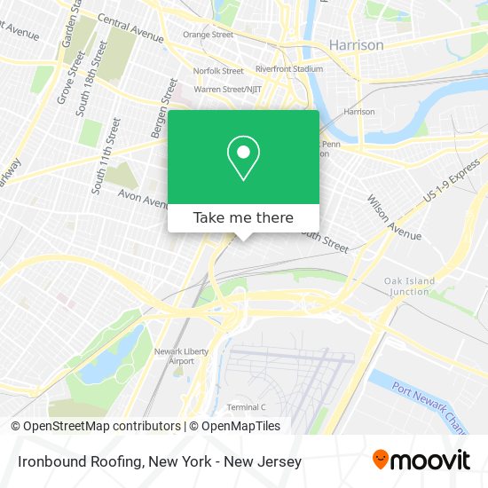 Mapa de Ironbound Roofing