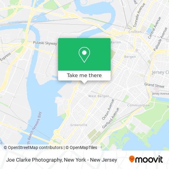 Joe Clarke Photography map