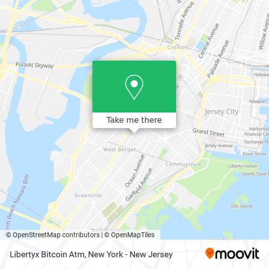 Libertyx Bitcoin Atm map