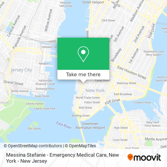 Messina Stefanie - Emergency Medical Care map