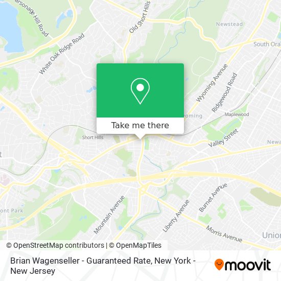 Brian Wagenseller - Guaranteed Rate map