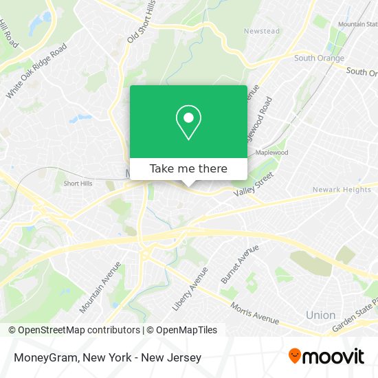 MoneyGram map