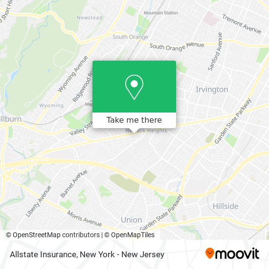 Allstate Insurance map