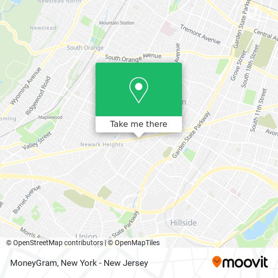 MoneyGram map