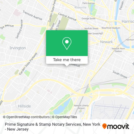 Mapa de Prime Signature & Stamp Notary Services