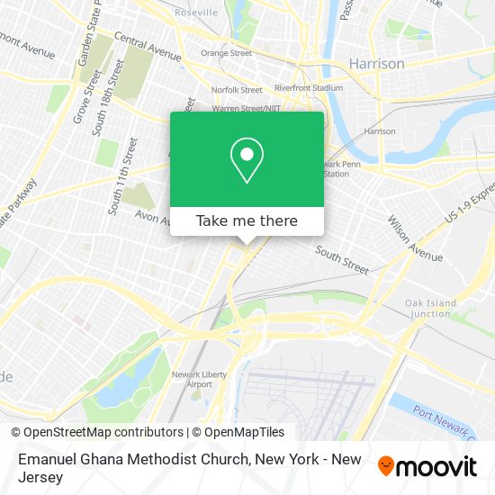 Emanuel Ghana Methodist Church map