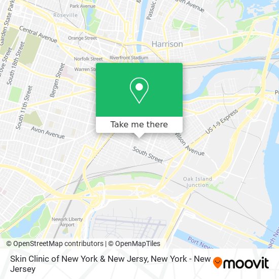 Mapa de Skin Clinic of New York & New Jersy