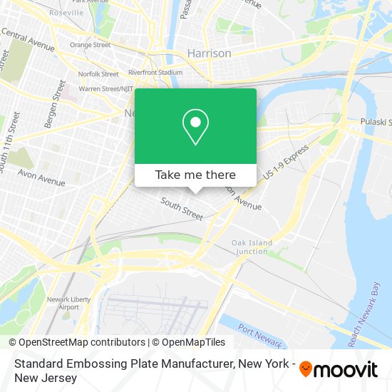 Standard Embossing Plate Manufacturer map