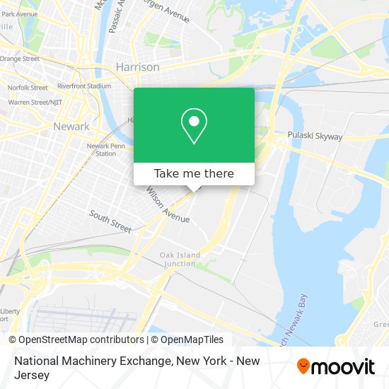 National Machinery Exchange map