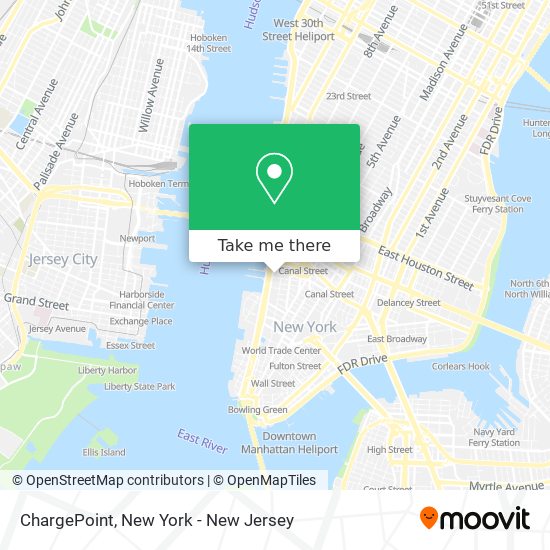 ChargePoint map