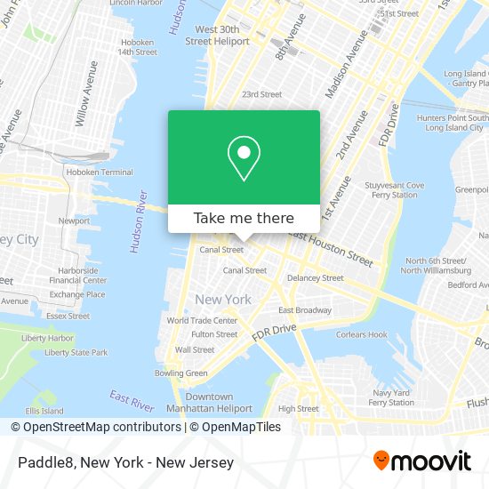 Paddle8 map