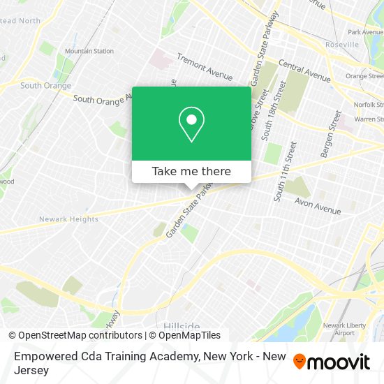 Empowered Cda Training Academy map