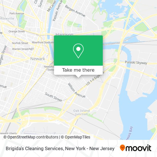 Mapa de Brígida's Cleaning Services