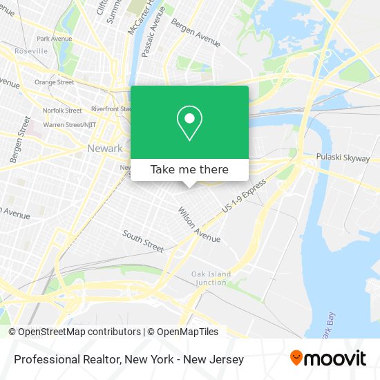 Professional Realtor map