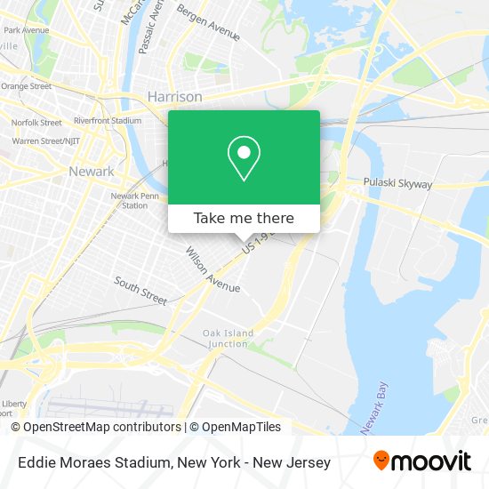 Mapa de Eddie Moraes Stadium