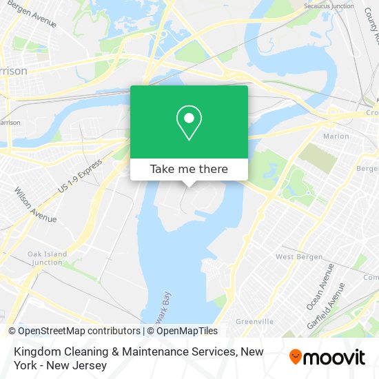 Mapa de Kingdom Cleaning & Maintenance Services