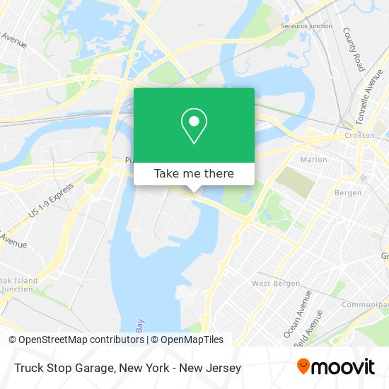 Truck Stop Garage map