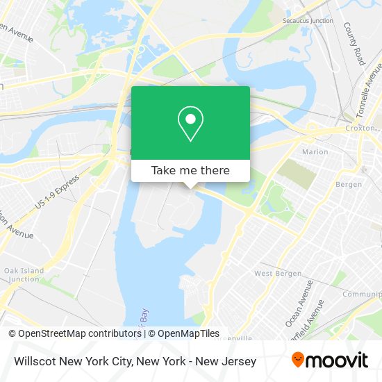 Mapa de Willscot New York City