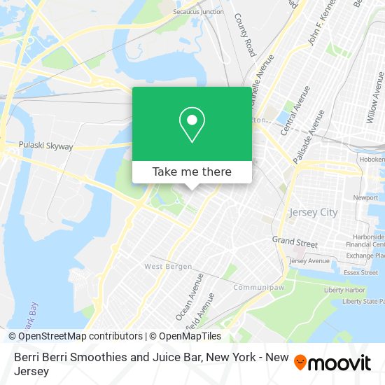 Mapa de Berri Berri Smoothies and Juice Bar