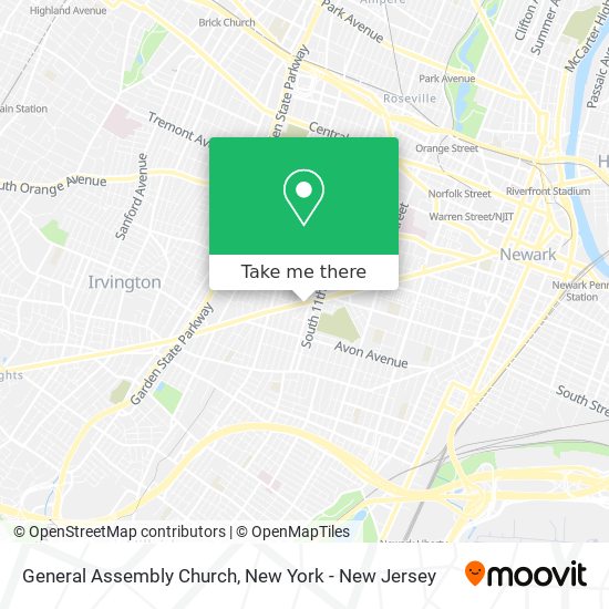 Mapa de General Assembly Church