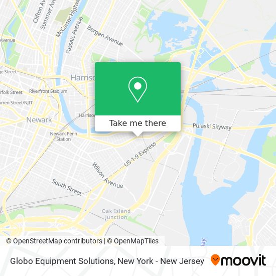 Globo Equipment Solutions map