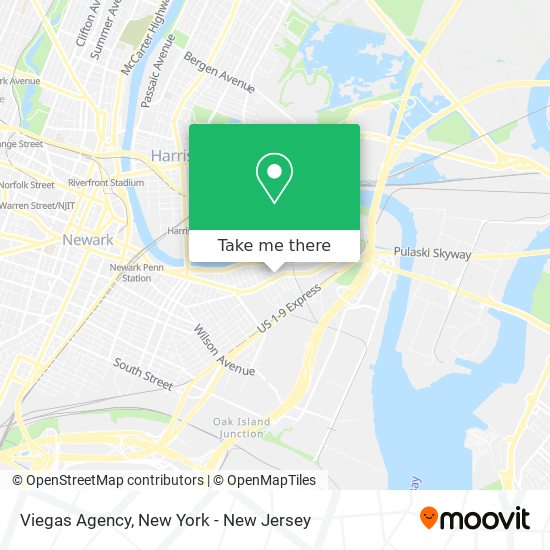 Viegas Agency map