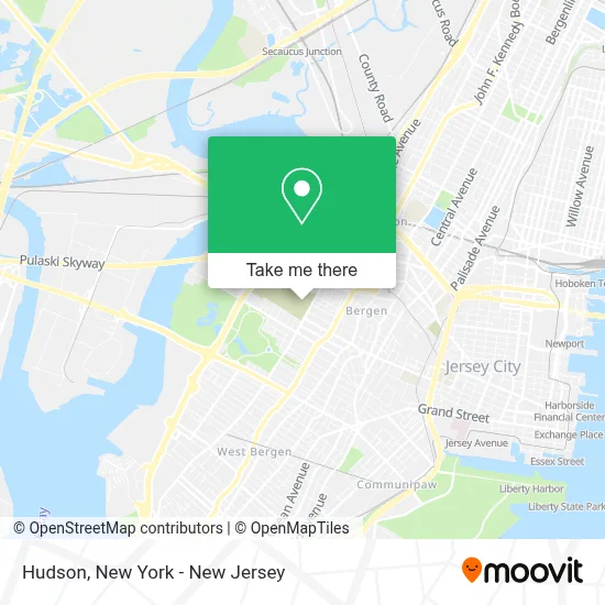Hudson map