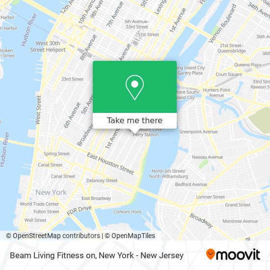 Beam Living Fitness on map