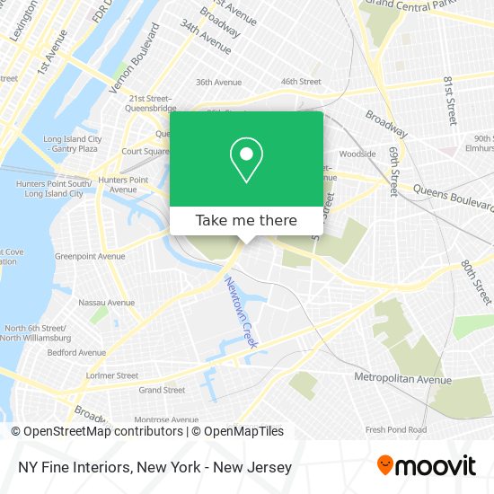 NY Fine Interiors map