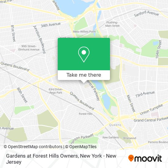 Mapa de Gardens at Forest Hills Owners